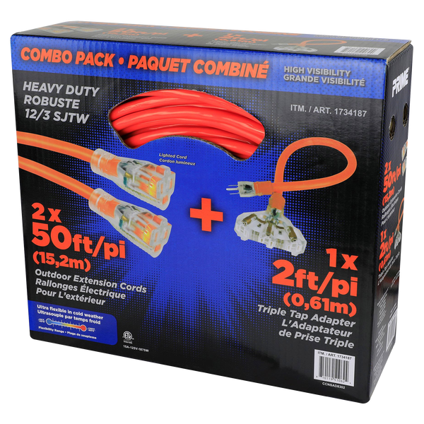 PRIME EXTENSION CORD 50FT