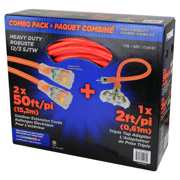 PRIME EXTENSION CORD 50FT