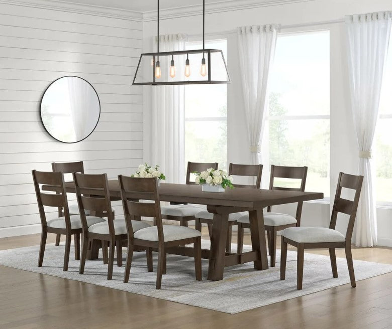 BRINLEY 9PC DINING SET