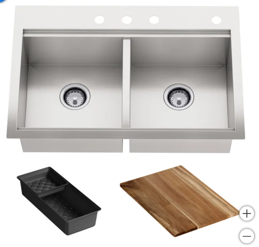 KOHLER LYRIC 33" SINK