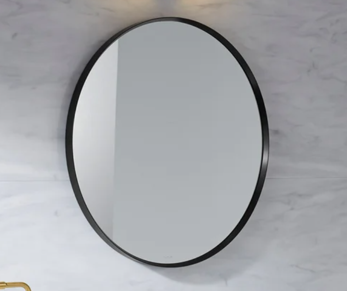 KOHLER ORIME MATTE BLACK - Mirror 28" Round