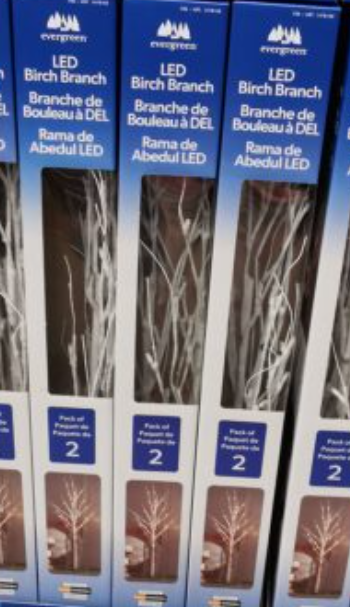 EVERGREEN LED BRANCH 2PK