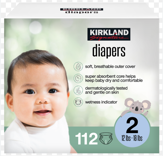KS DIAPER SZ 2 - 112CT
