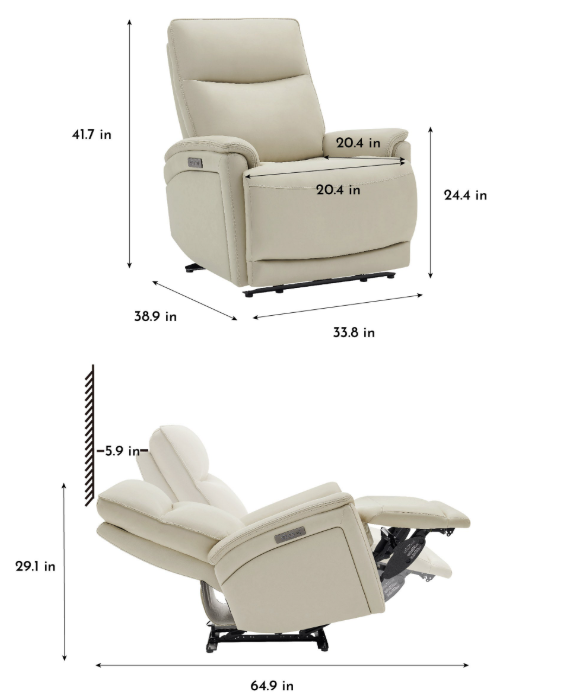 SANDERS POWER RECLINER