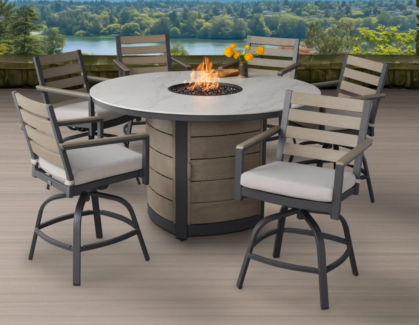 NICOLET 7PC HIGH FIRE