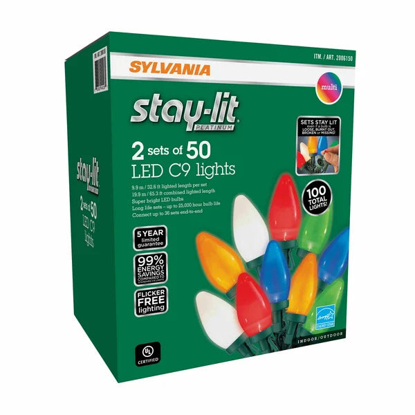 SYLVANIA MULTI COLOR C9S