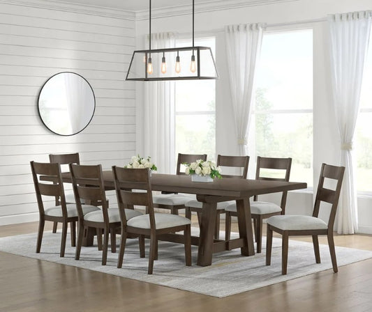 BRINLEY 9PC DINING SET