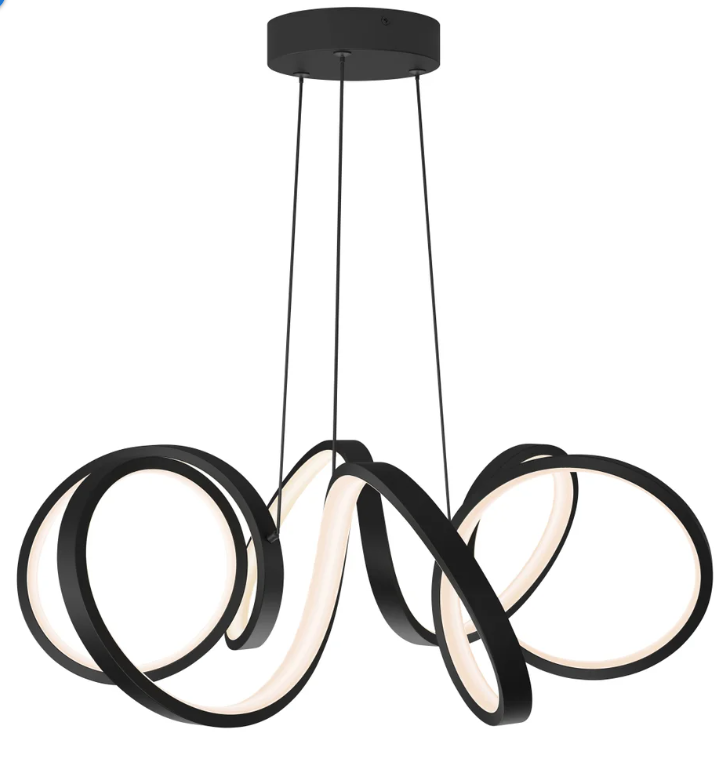 ARTIKA SWIRL RIBBON BLK