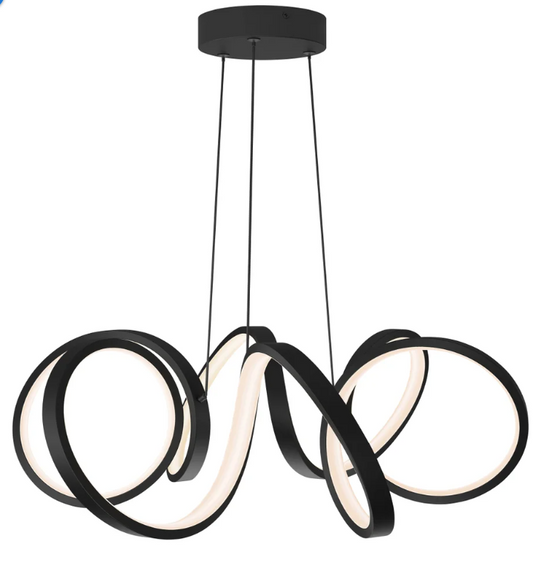 ARTIKA SWIRL RIBBON BLK