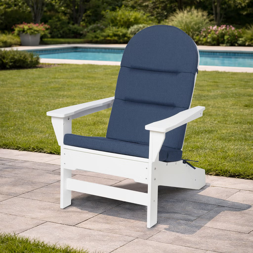 Adirondack Cushion for Long Beach POLYWOOD Chairs, 2-pack