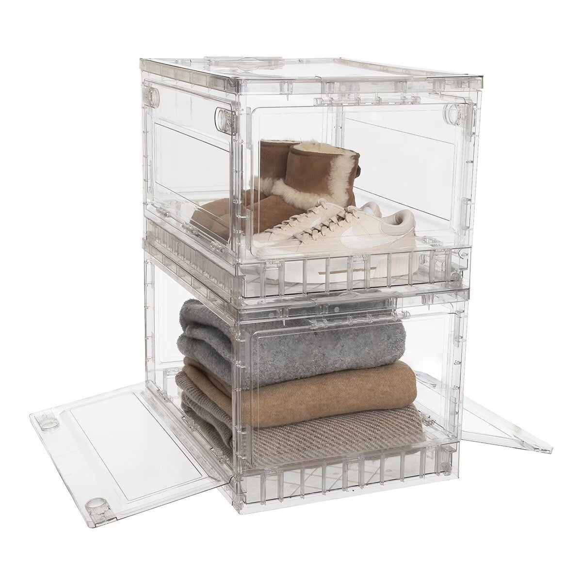 2PK FOLDING STORAGE BIN