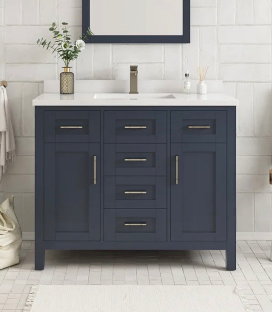 LAKEVIEW 42" VANITY BLUE