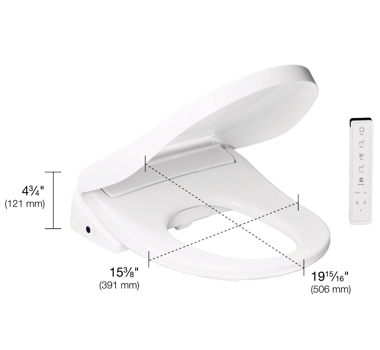 KOHLER E805 BIDET ROUND