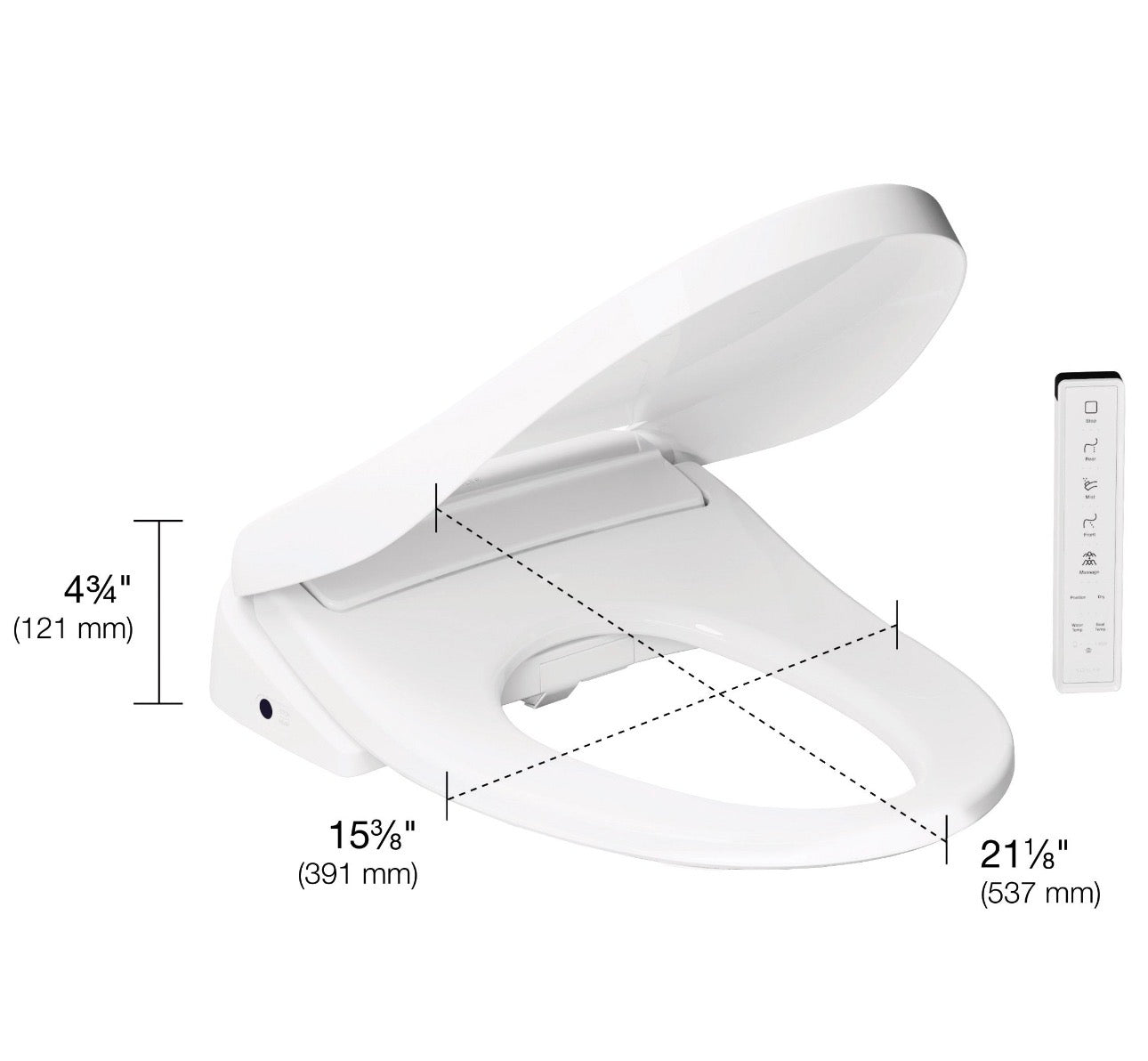 KOHLER E805 BIDET ELONG