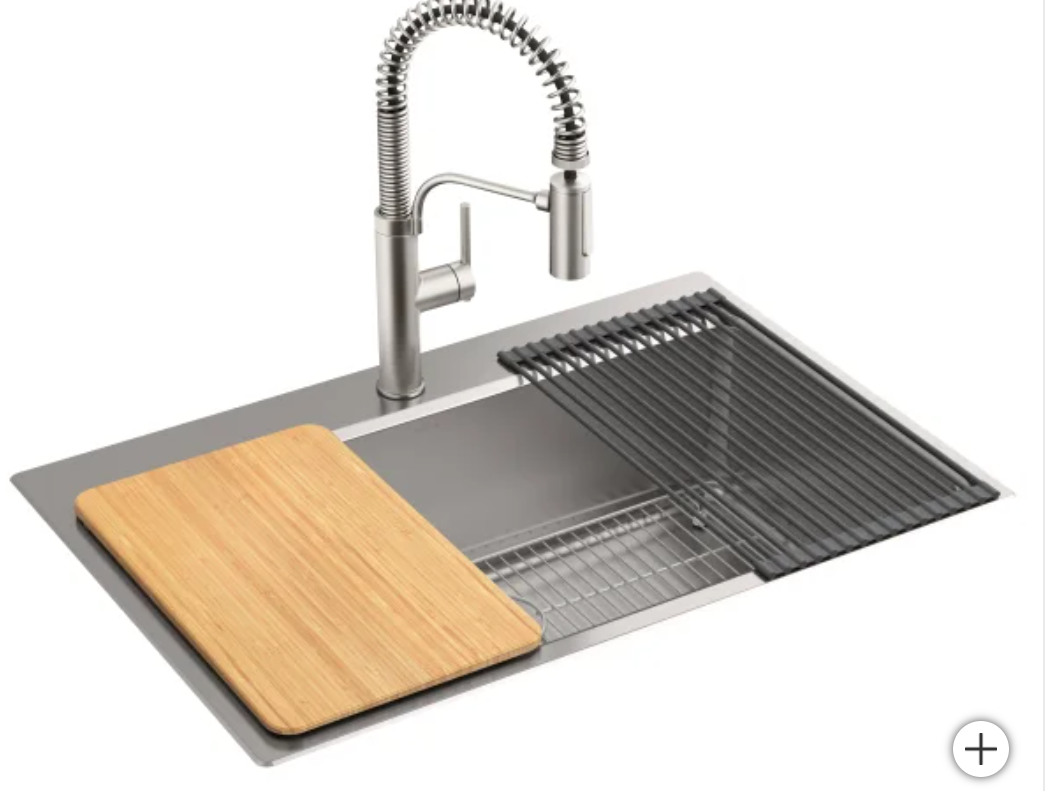 KOHLER PROVO SINK KIT SS