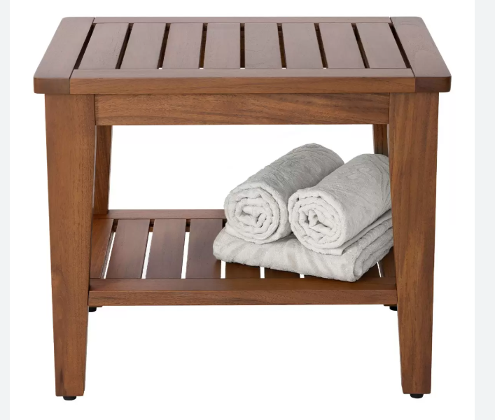 SEVILLE FLAT TEAK BENCH