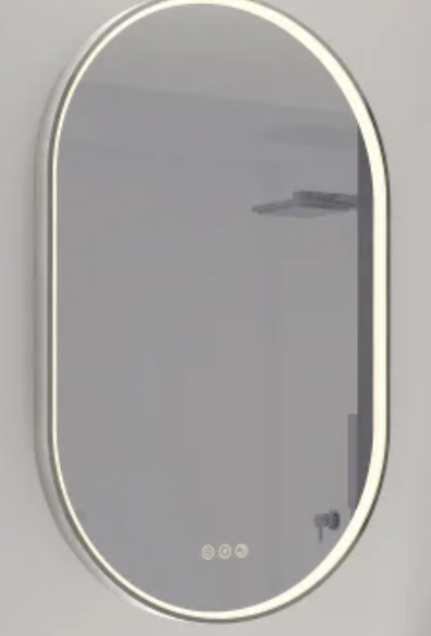 Artika Royce Oval LED Mirror with Integrated Defogger