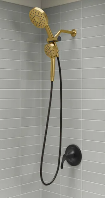 KOHLER PRONE SHOWER HEAD Gold