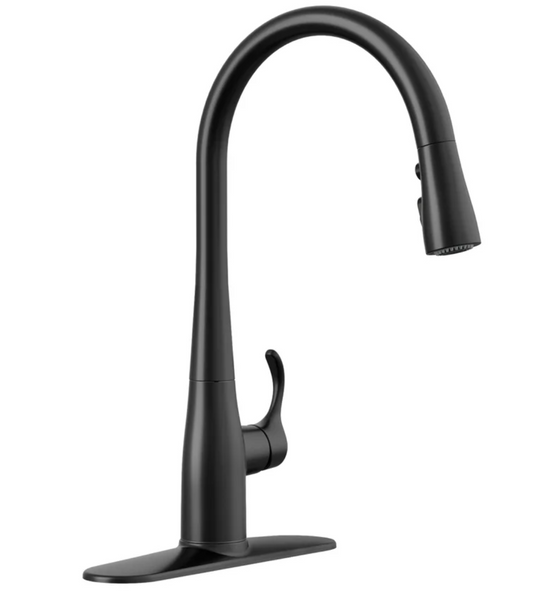 KOHLER SIMPLICE PULLDOWN- Matte Black