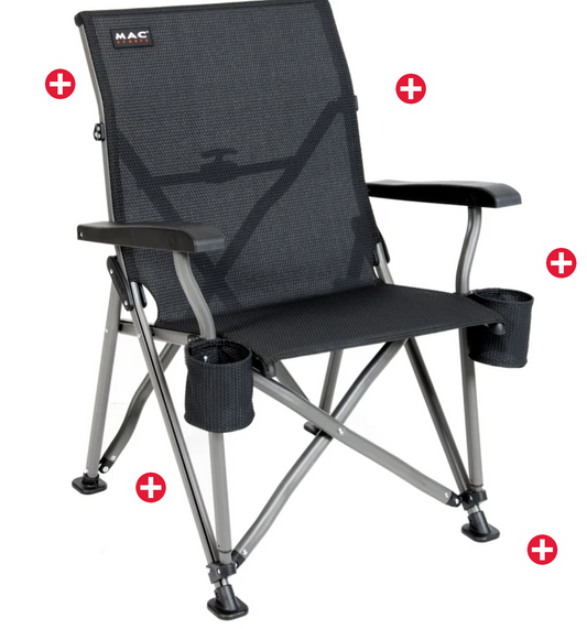 MAC SPORTS HD CAMP CHAIR