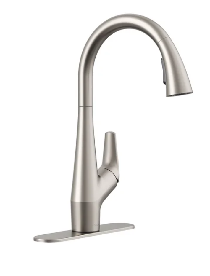 KOHLER LIR KITCH FAUCET - Stainless Steel