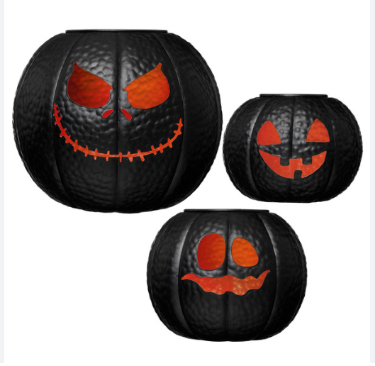 METAL NESTING PUMPKIN