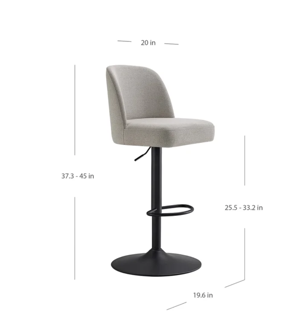 HIGHLAND GASLIFT BARSTOOL