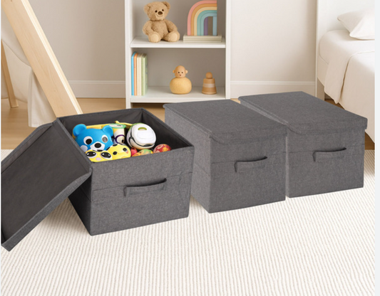 ALLSPACE STORAGE BINS 3PK