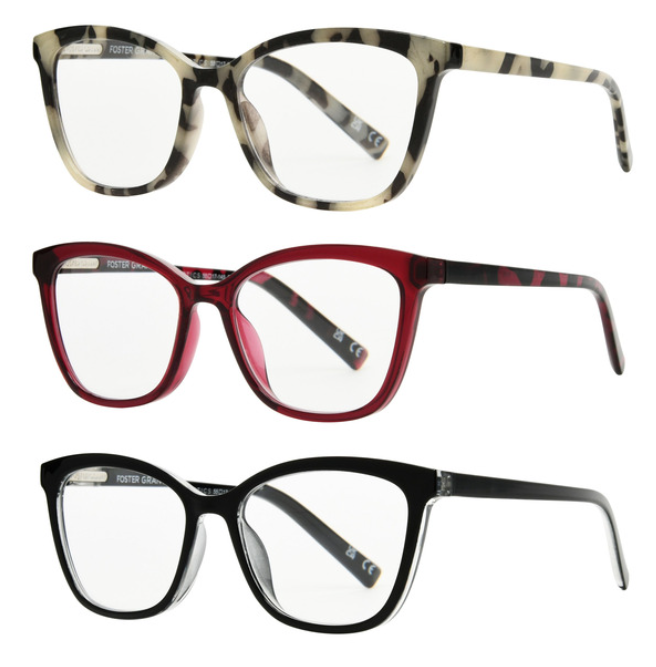 811 FASHION CATEYE 3PK
