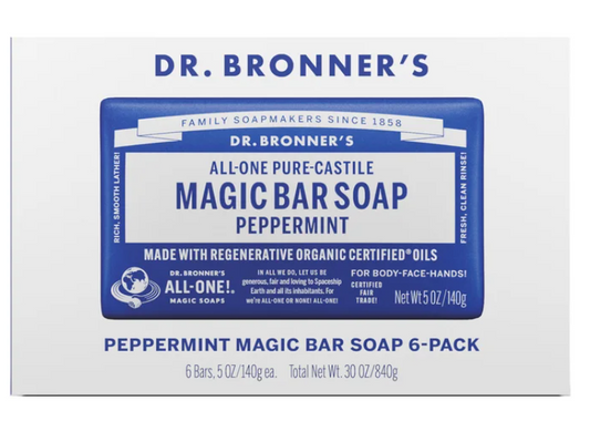 DR BRONNER SOAP PEPPERMIN