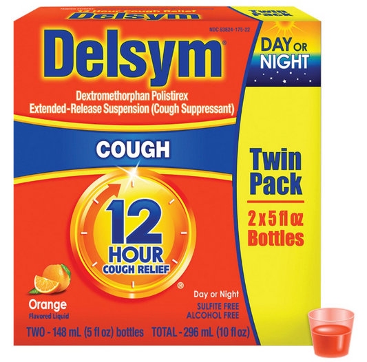 DELSYM 12HR 2X5OZ. COUGH