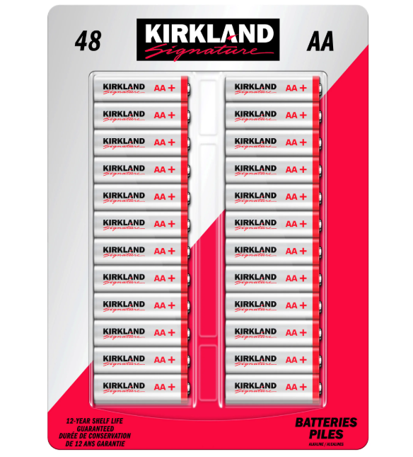 KS+ AA BATTERIES 48PK