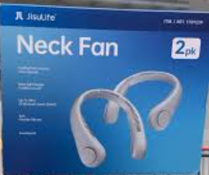 JISULIFE NECK FAN 2PK