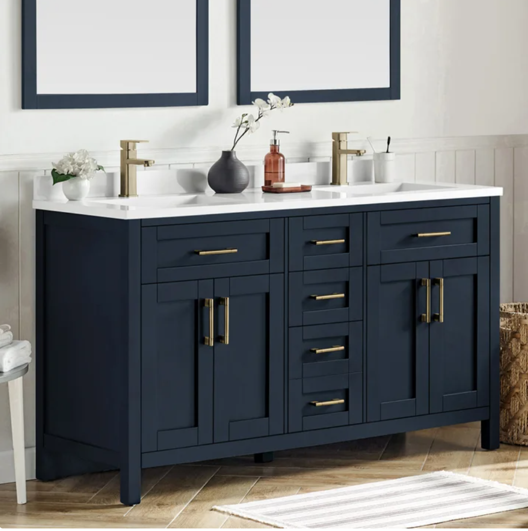 LAKEVIEW 60" VANITY BLUE