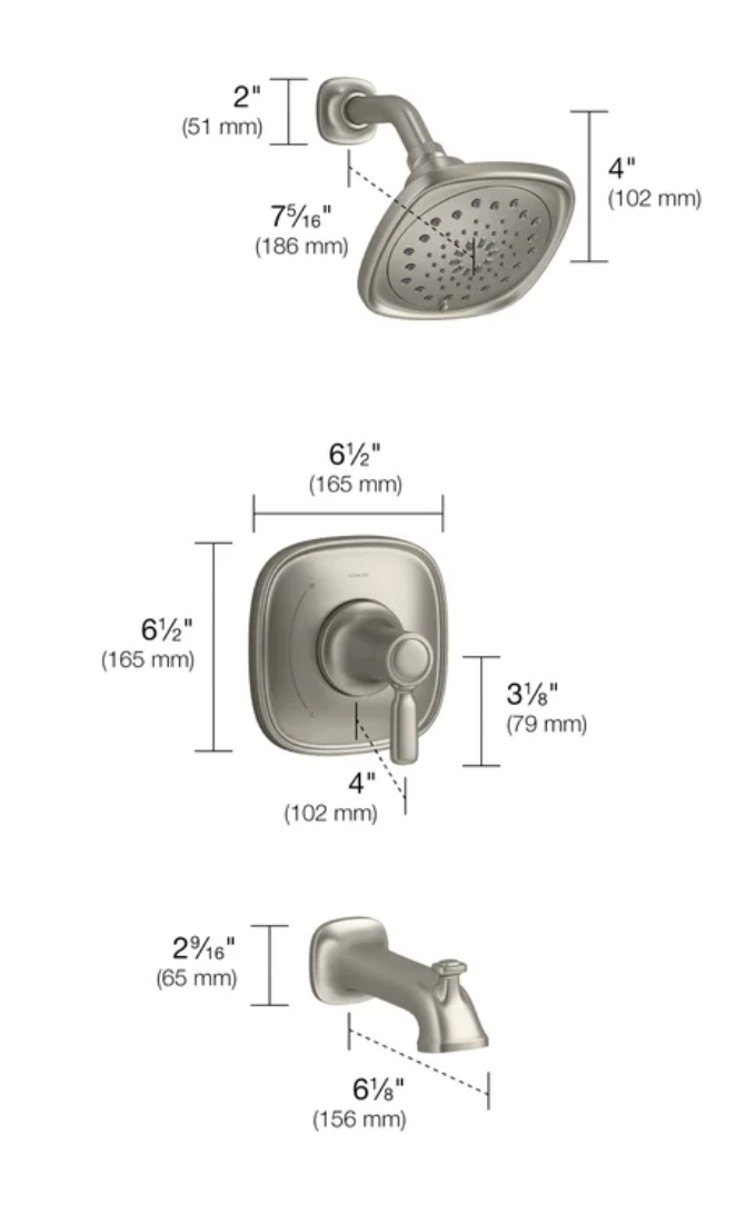 KOHLER TERZET BATHTUB