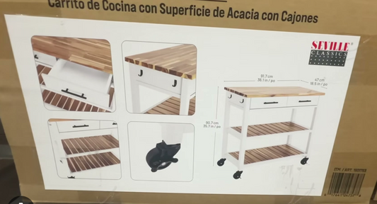 SEVILLE KITCHEN CART