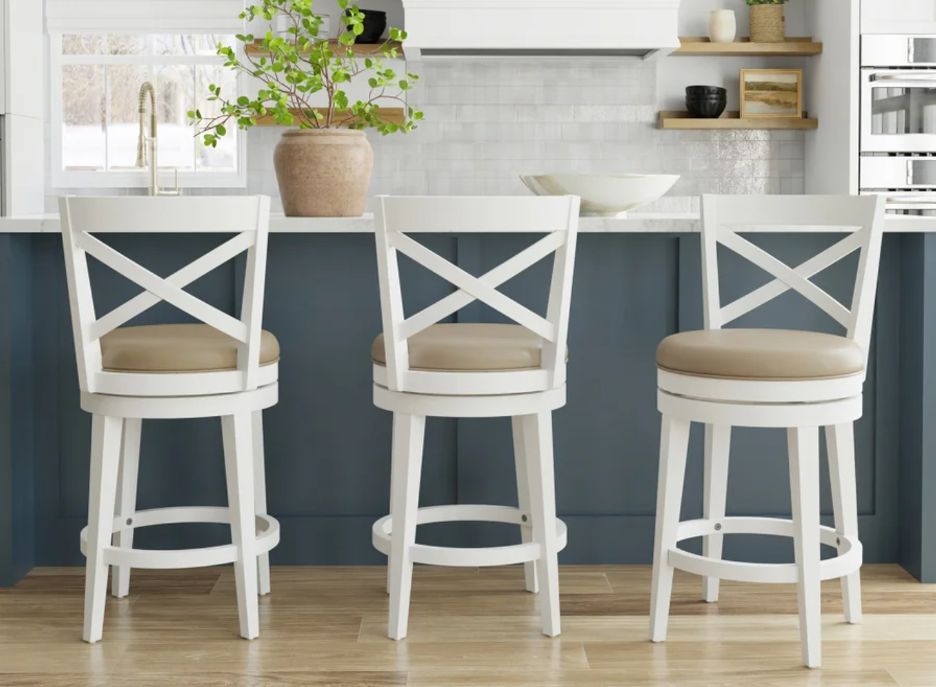 GRACE CH STOOL WHITE
