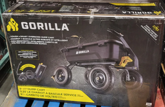 GORILLA POLY DUMP CART