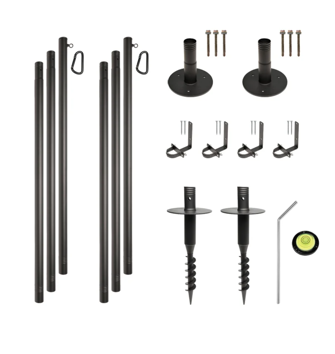 STRING LIGHT POLE 2PK