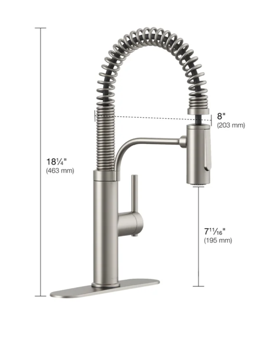 KOHLER PROVO STAINLESS
