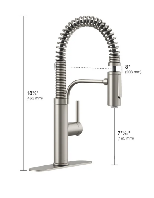 KOHLER PROVO STAINLESS