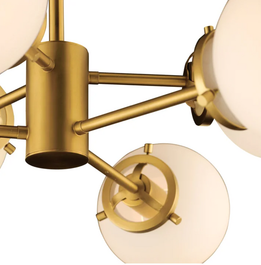 MAXIM 6 LIGHT CHANDELIER