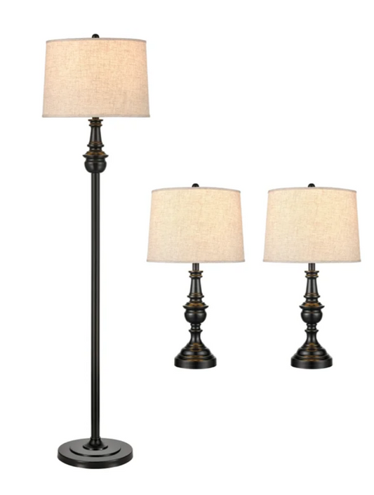 BRIGHTEN 3PK LAMP SET