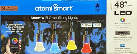 ATOMI SMART LED COLOR P54