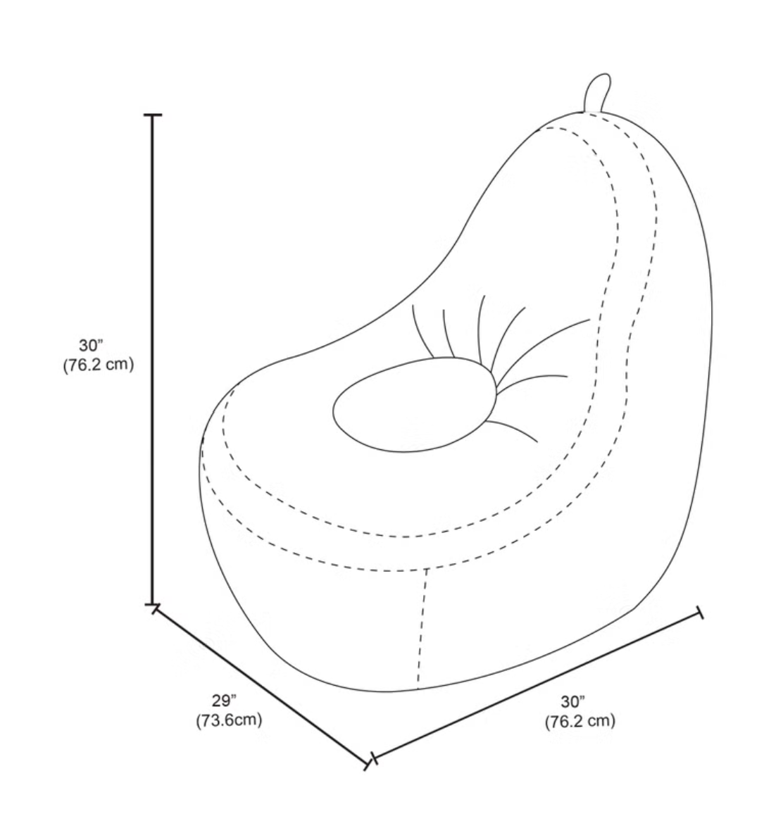 AVOCADO LOUNGE CHAIR