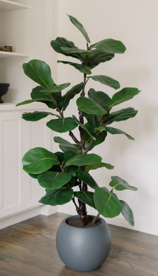 FAUX 5' SLIM FIG TREE