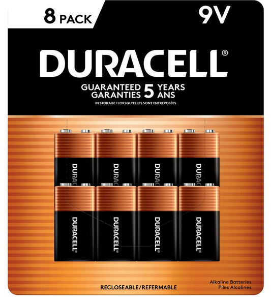 DURACELL 9V ALKALINE