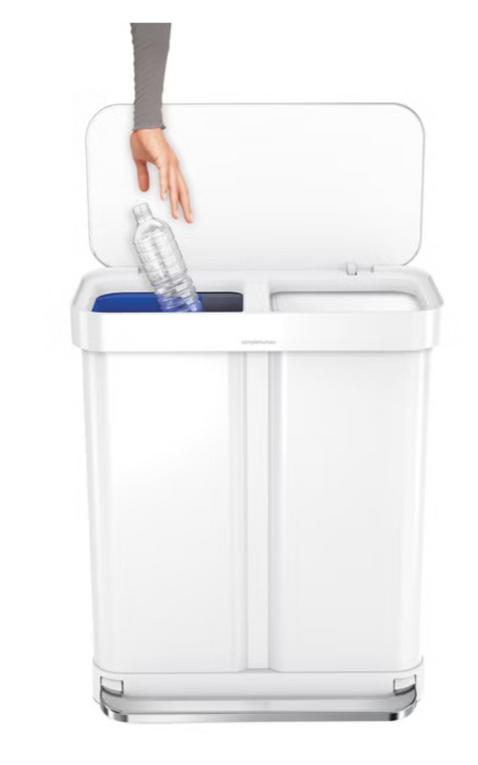SIMPLEHUMAN 58L DUAL STEP
