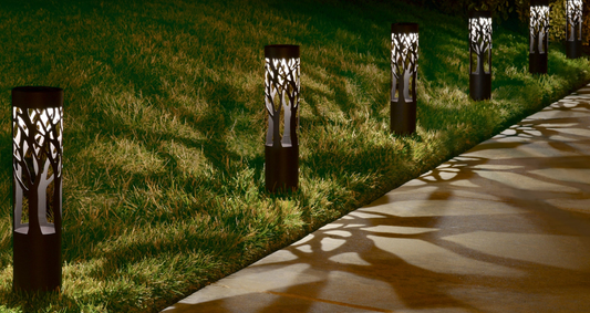 BOLLARD SOLAR LIGHT 6PK