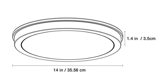 ENERGETIC 14" SLIM LED 4 Pack